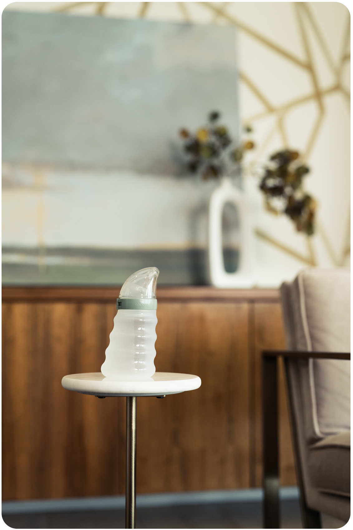 a.kobee Newborn Baby Bottle, Elite, Two 5oz and One 9oz (with Various flows)
